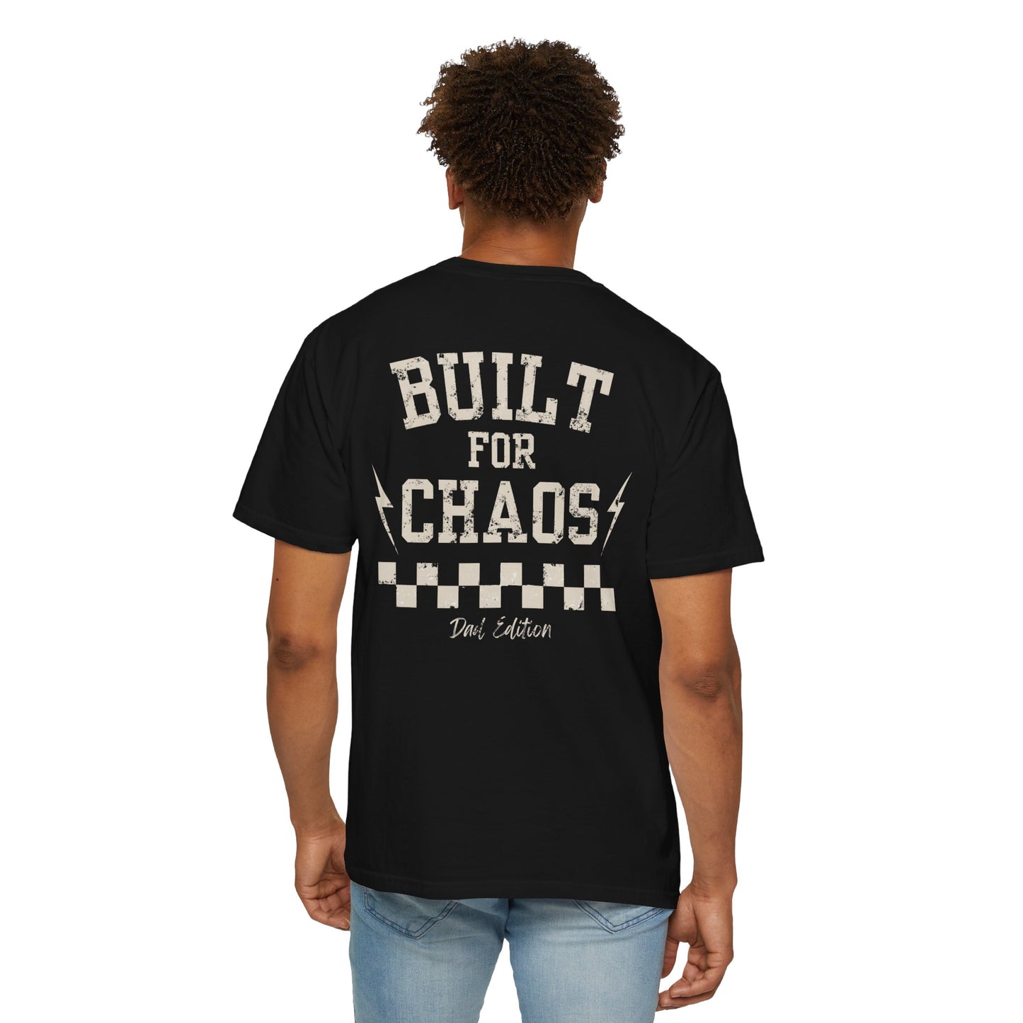 Dad Life Shirt | Built for Chaos Tee | Trendy Dad Graphic Shirt | Father’s Day Gift | Vintage Dad Tee