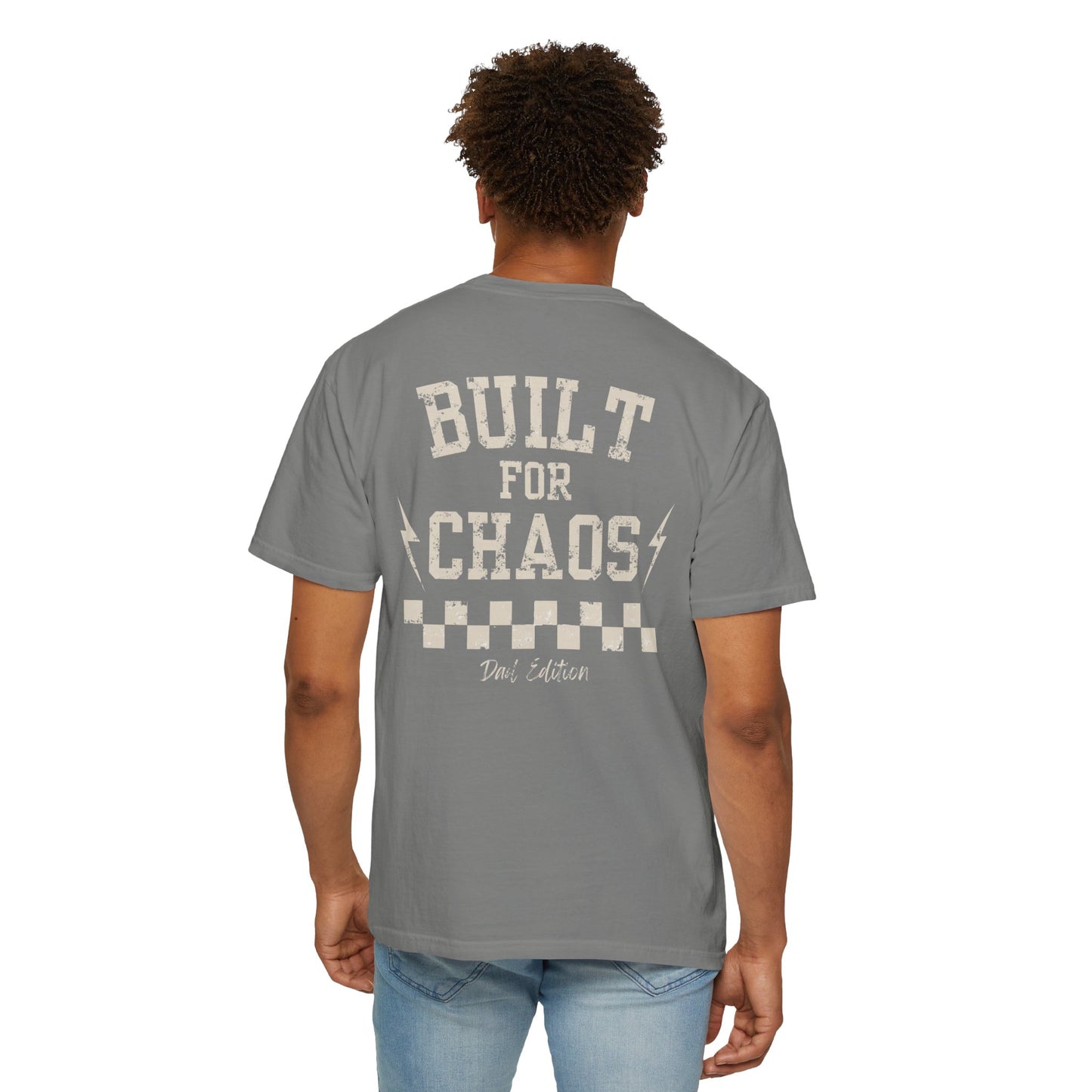 Dad Life Shirt | Built for Chaos Tee | Trendy Dad Graphic Shirt | Father’s Day Gift | Vintage Dad Tee