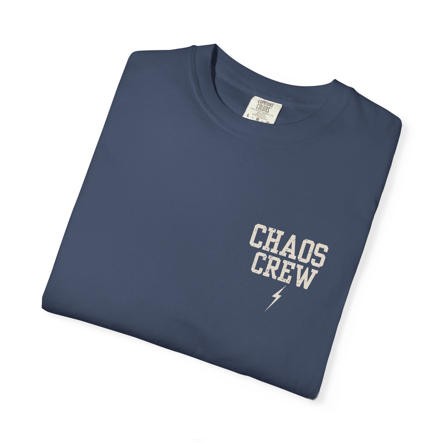 Chaos Crew Tee – Raising Them Wild Shirt | Trendy Father’s Day Shirt | Vintage Dad Graphic Tee | Backyard Chaos Dad Shirt