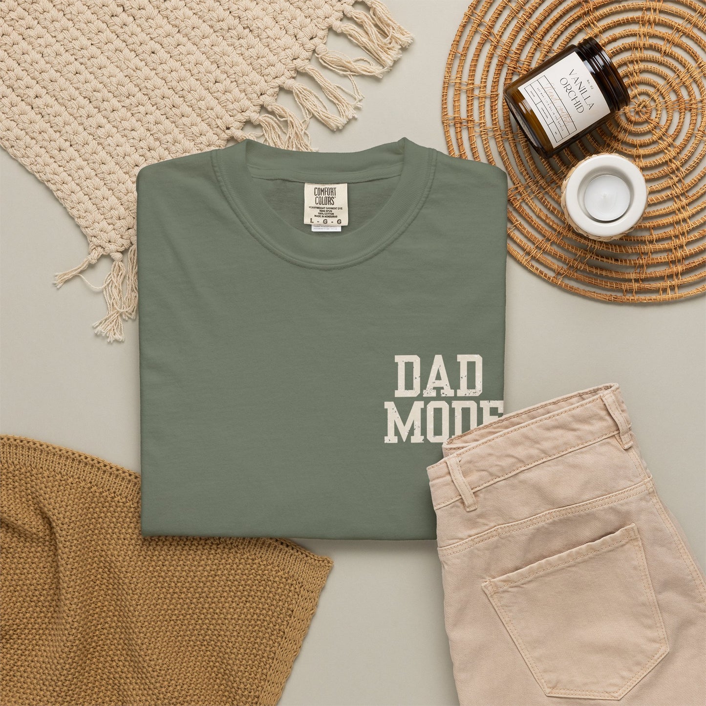 Dad Mode Shirt | Cool Dads Club Tee | Trendy Father’s Day Shirt | Vintage Dad Graphic Tee | Backyard Chaos Dad Shirt