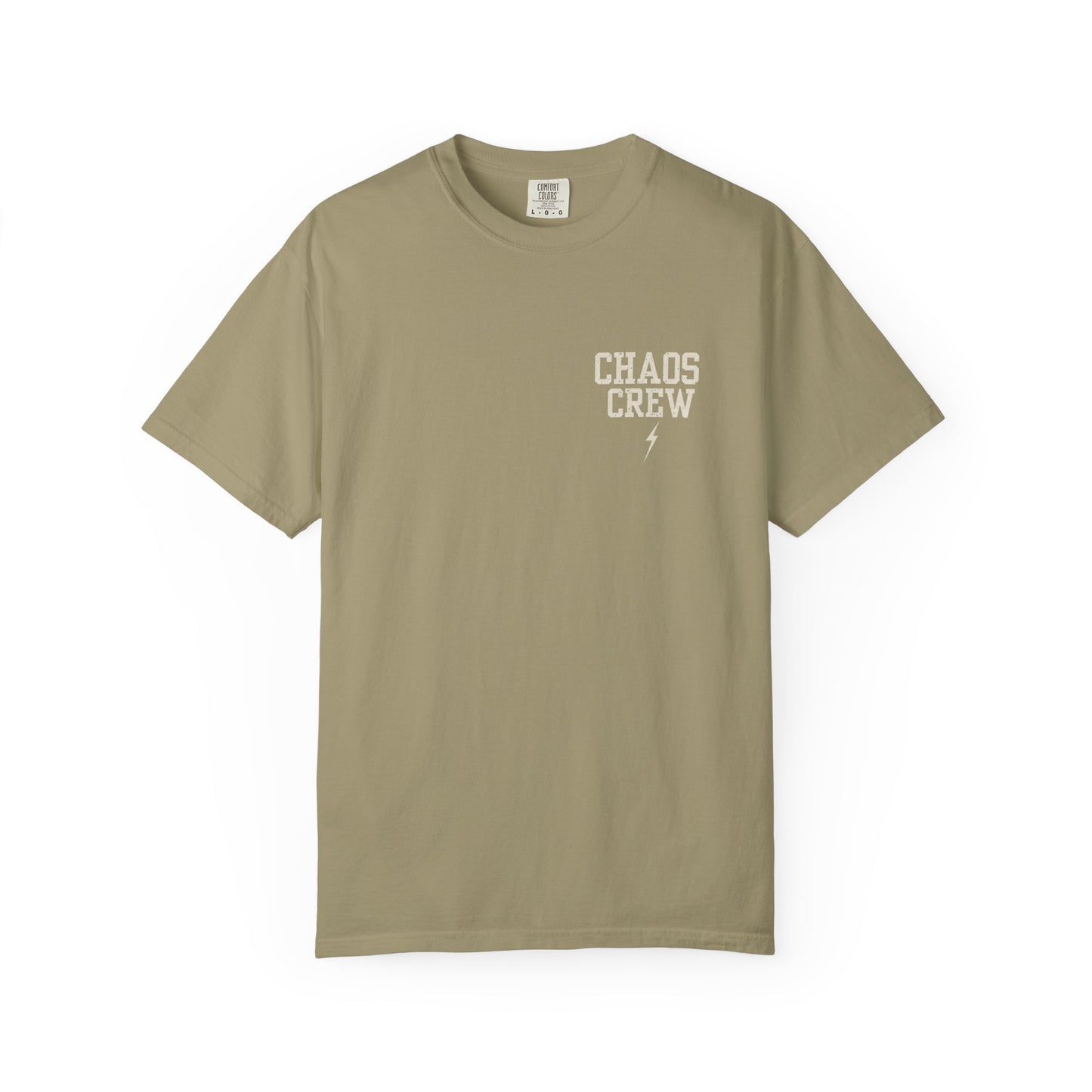 Chaos Crew Tee – Raising Them Wild Shirt | Trendy Father’s Day Shirt | Vintage Dad Graphic Tee | Backyard Chaos Dad Shirt