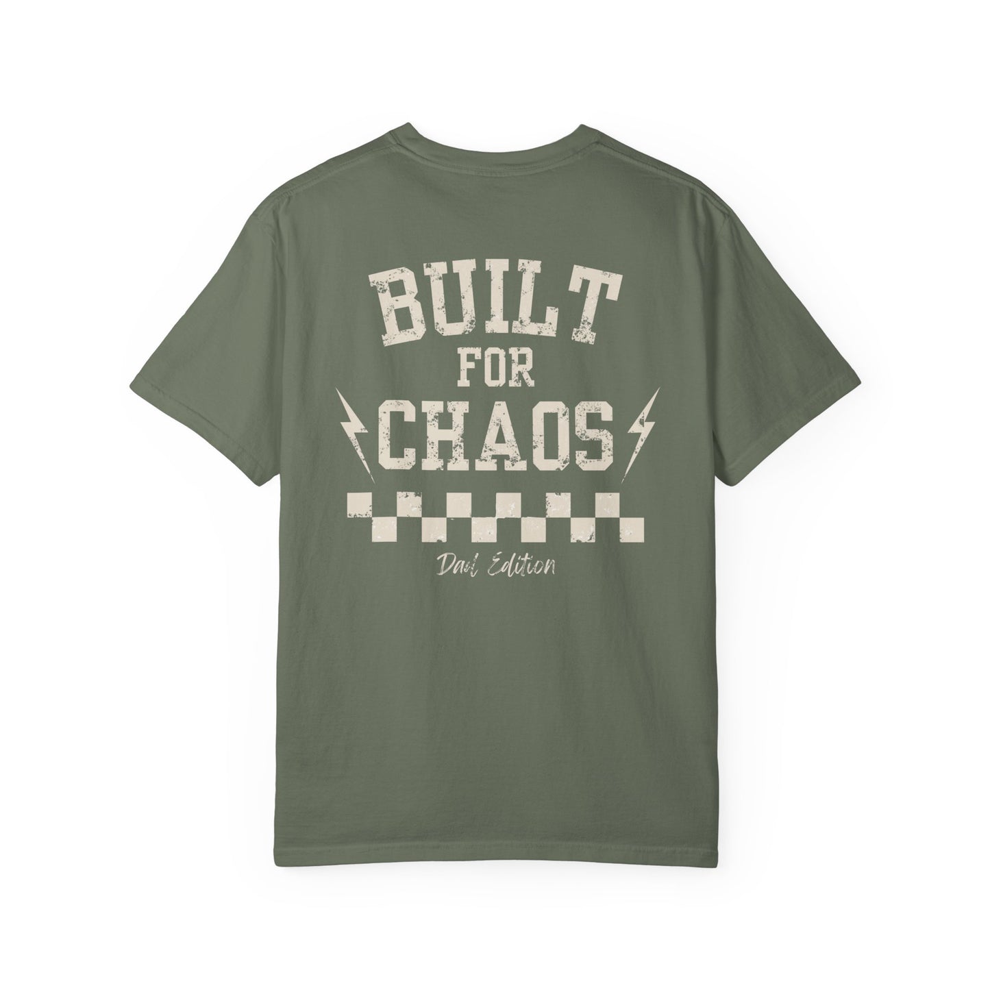 Dad Life Shirt | Built for Chaos Tee | Trendy Dad Graphic Shirt | Father’s Day Gift | Vintage Dad Tee