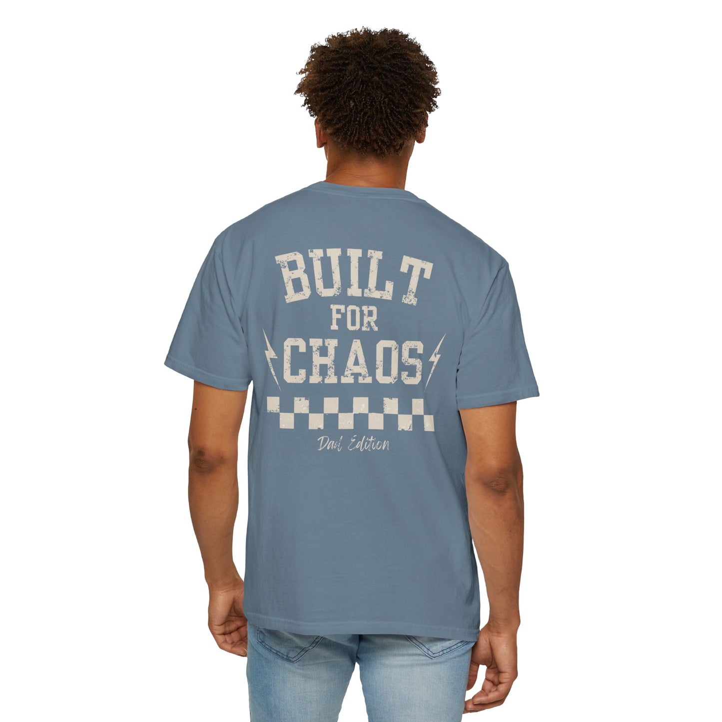 Dad Life Shirt | Built for Chaos Tee | Trendy Dad Graphic Shirt | Father’s Day Gift | Vintage Dad Tee