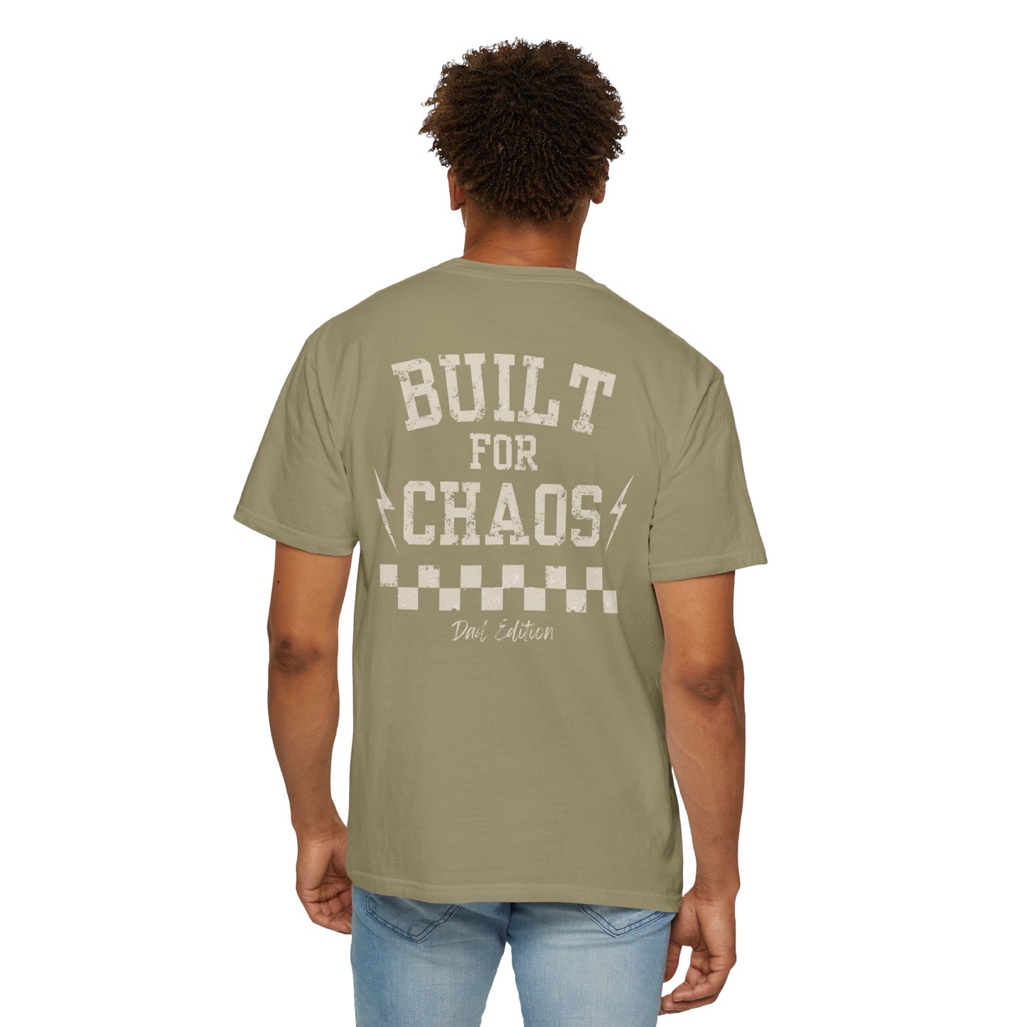 Dad Life Shirt | Built for Chaos Tee | Trendy Dad Graphic Shirt | Father’s Day Gift | Vintage Dad Tee