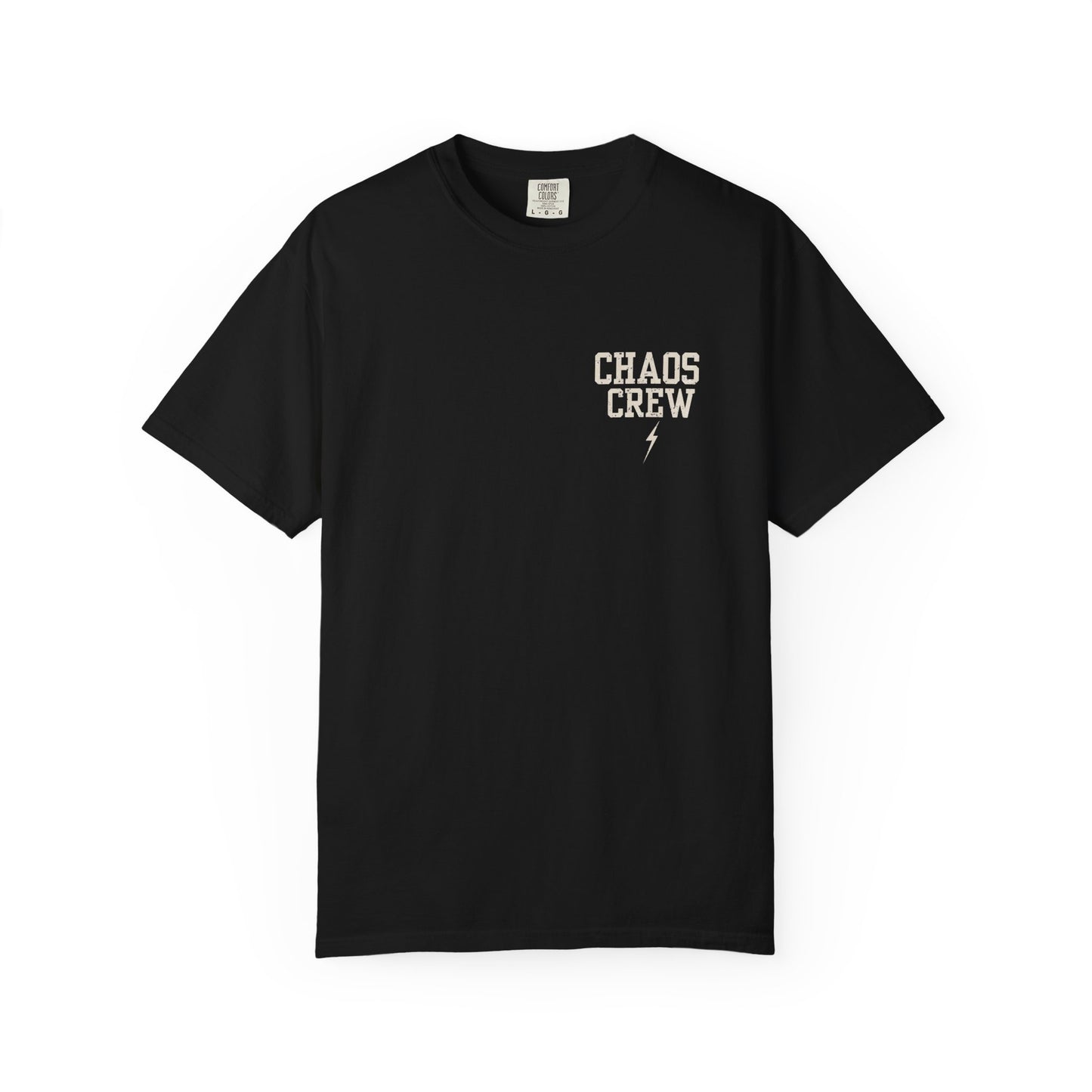 Chaos Crew Tee – Raising Them Wild Shirt | Trendy Father’s Day Shirt | Vintage Dad Graphic Tee | Backyard Chaos Dad Shirt