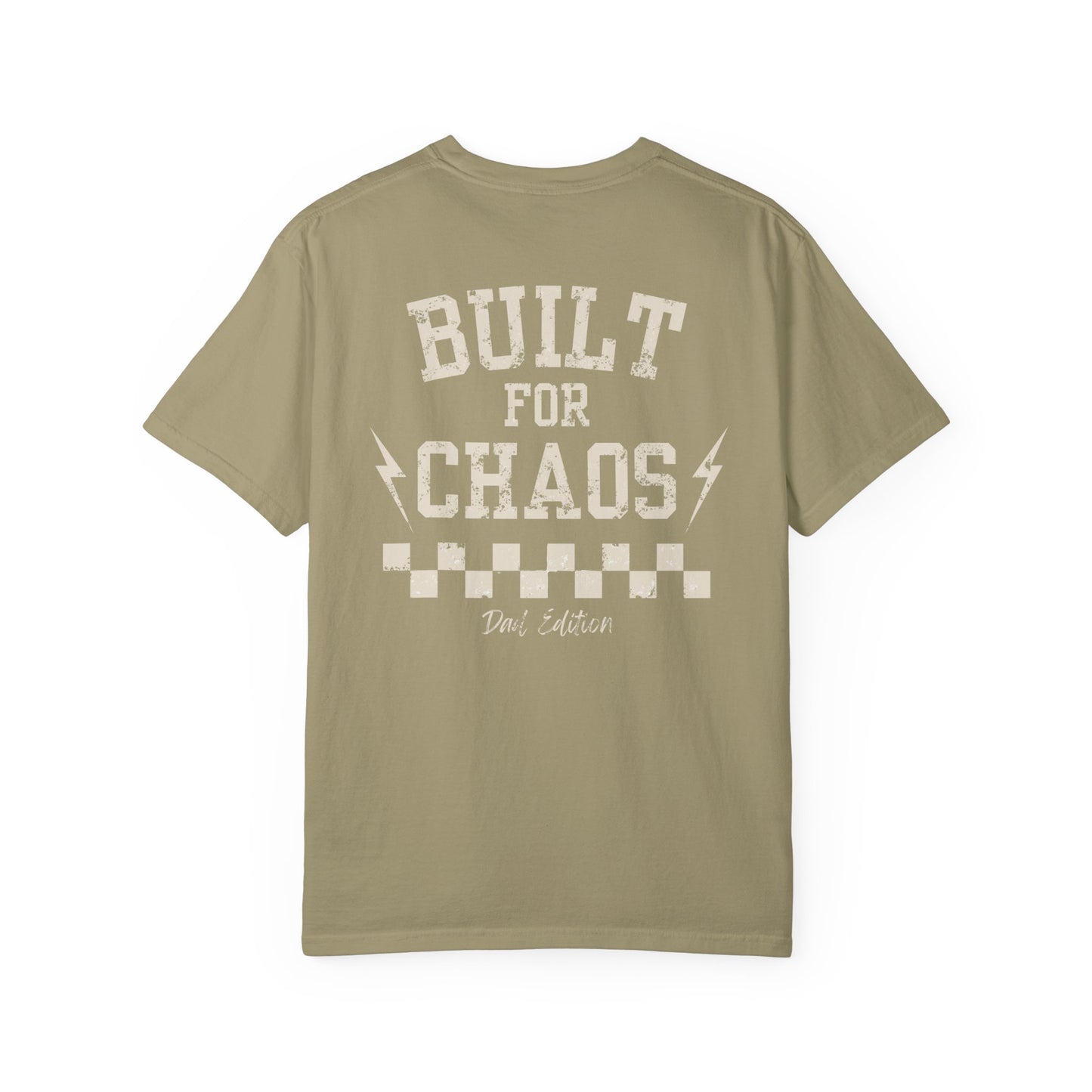 Dad Life Shirt | Built for Chaos Tee | Trendy Dad Graphic Shirt | Father’s Day Gift | Vintage Dad Tee
