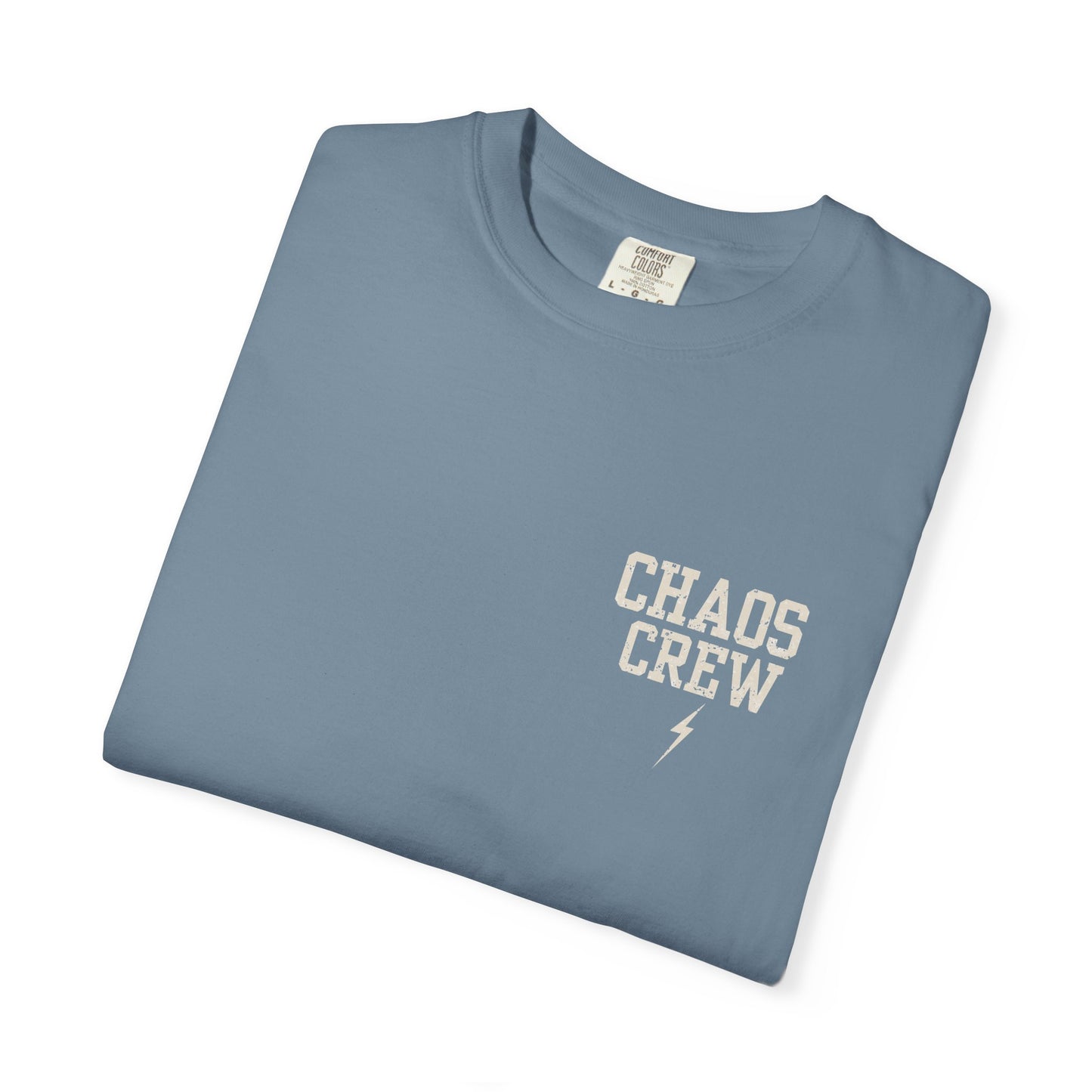 Chaos Crew Tee – Raising Them Wild Shirt | Trendy Father’s Day Shirt | Vintage Dad Graphic Tee | Backyard Chaos Dad Shirt